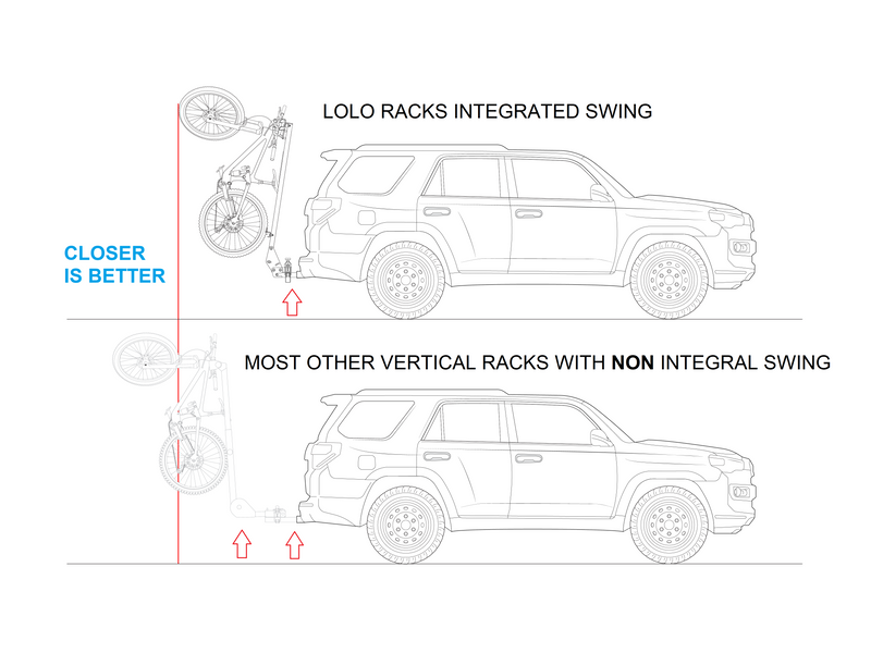 Load image into Gallery viewer, Boss Swingout and 6 bike rack System
