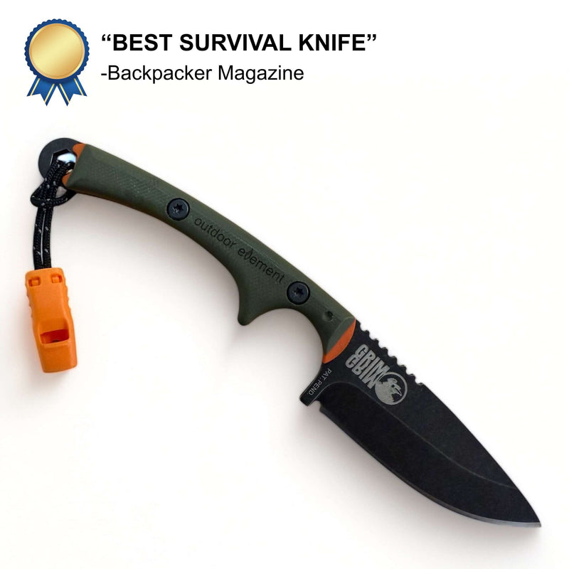Load image into Gallery viewer, Scout Feather Adventure Survival Knife
