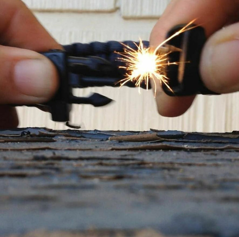 Load image into Gallery viewer, Scout Slimline: Minimalist's Paracord Bracelet for Survival Essentials - Fire, Cut, Shelter, Signal
