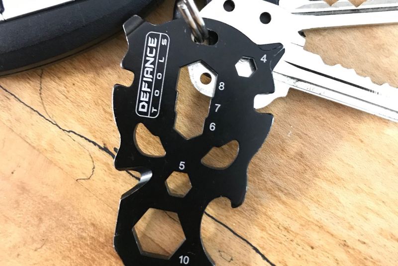 Load image into Gallery viewer, Skull Keychain EDC Tool - 8 in 1
