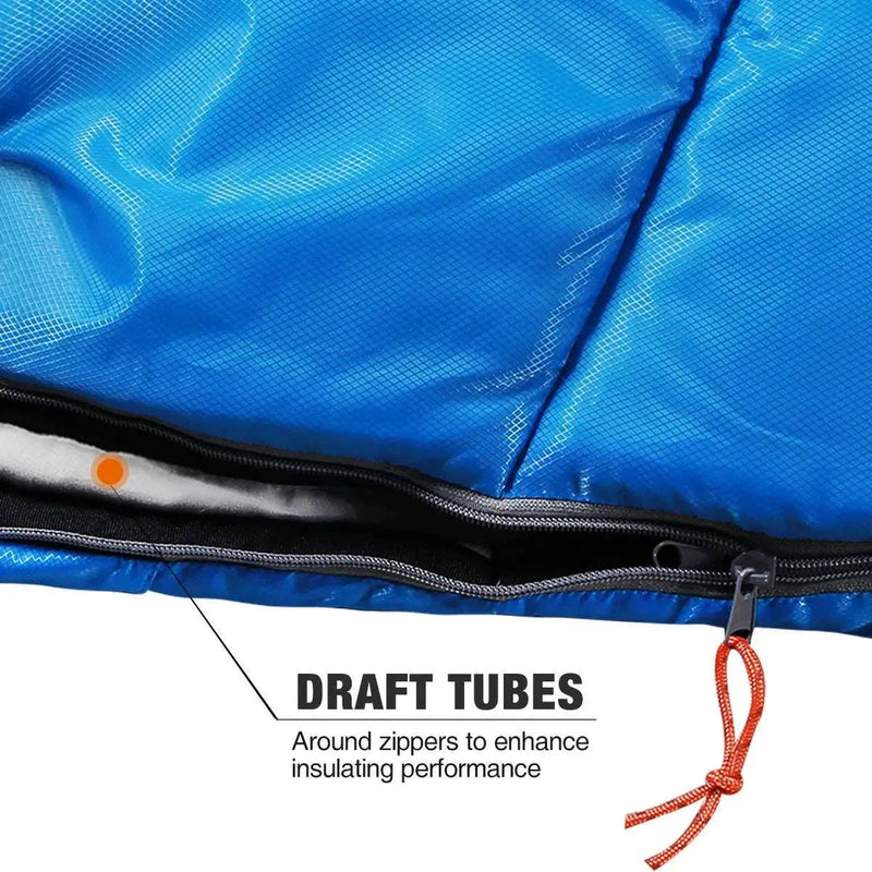 Load image into Gallery viewer, Mummy Kids Sleeping Bag for Camping,Blue Rose
