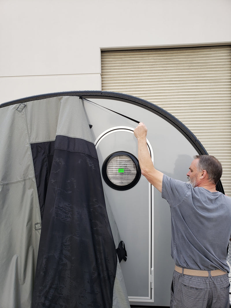 Load image into Gallery viewer, NuCamp TAB 320 Trailer Side Tent for TAB and Boondock Trailers
