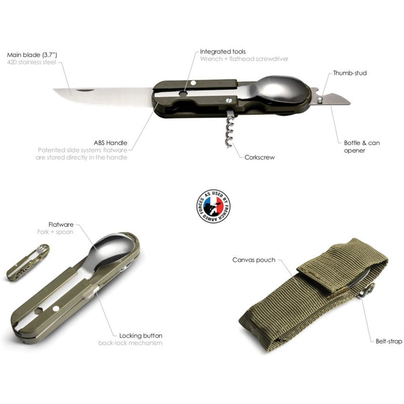 Load image into Gallery viewer, Bivouac French Army Camp Knife
