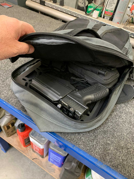 Backpack Insert Panel kit - with pistol holder, first aid kit, dual mag holder, Molle pouch