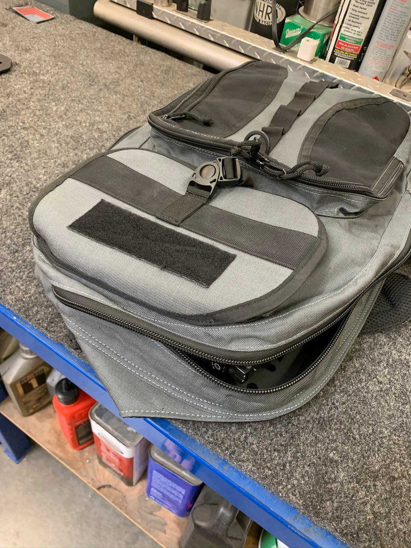 Load image into Gallery viewer, Backpack Insert Panel kit - with pistol holder, first aid kit, dual mag holder, Molle pouch
