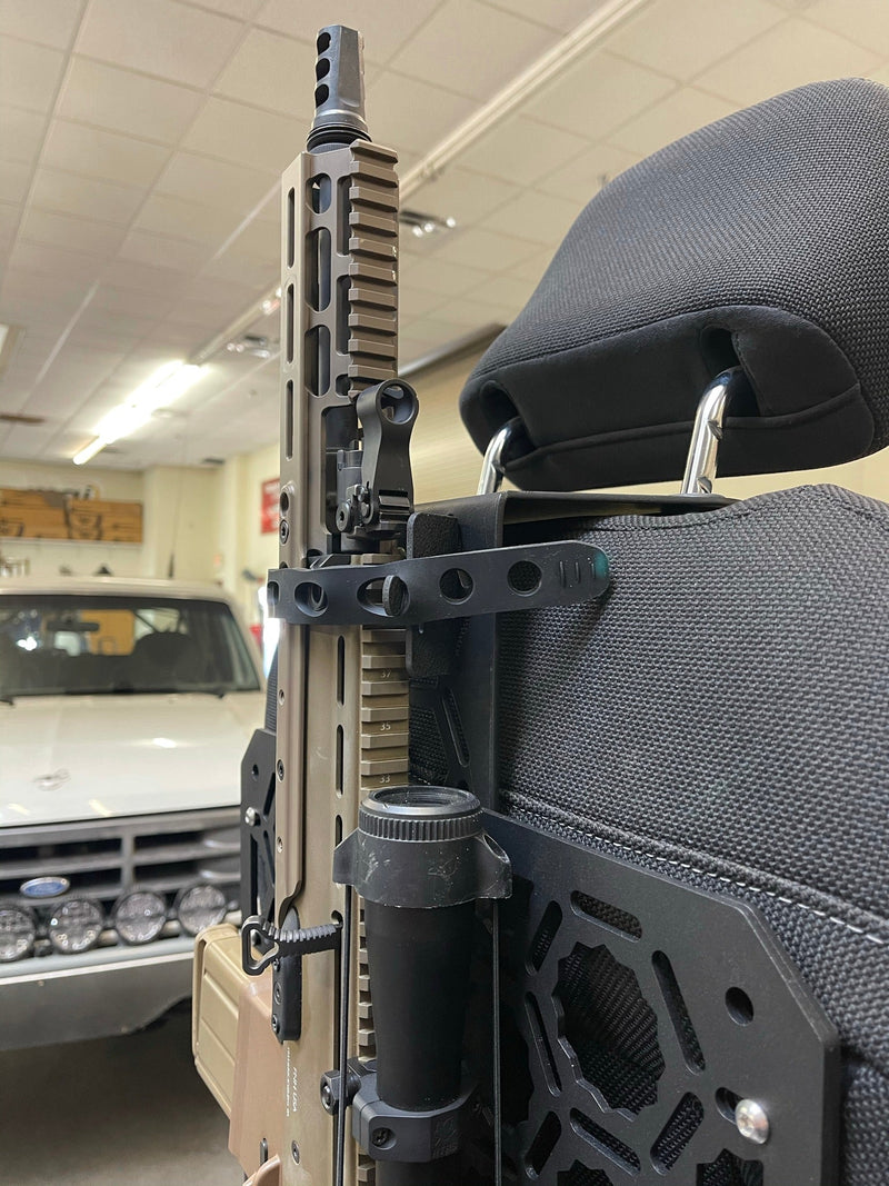 Load image into Gallery viewer, Adapt-a-panel Secure Head Rest Mount kit for 16 x 24 panel mount kit for - Ford Raptor - Ford F150 - Super Duty - Toyota Tacoma 2015 up
