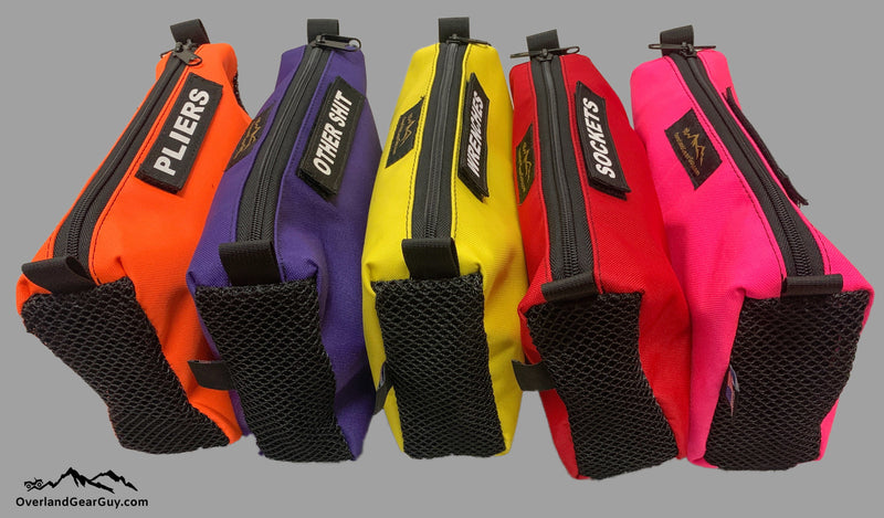Load image into Gallery viewer, Tool Pouch with mesh ends
