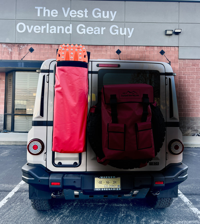 Load image into Gallery viewer, Traction Recovery Board Storage Bag LADDER Mount
