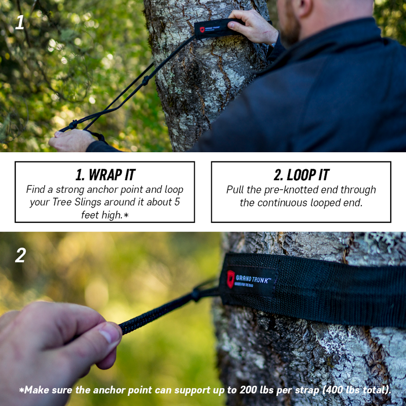 Load image into Gallery viewer, Tree Slings Hammock Hanging Kit
