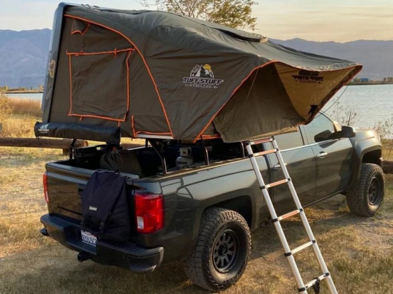 Load image into Gallery viewer, Tuff Stuff Alpha Hard Shell Rooftop Tent - 4 Person
