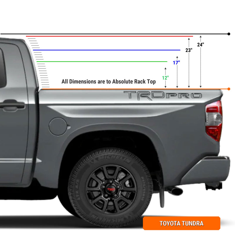 Load image into Gallery viewer, XTR1 Bed Rack for Toyota Tundra

