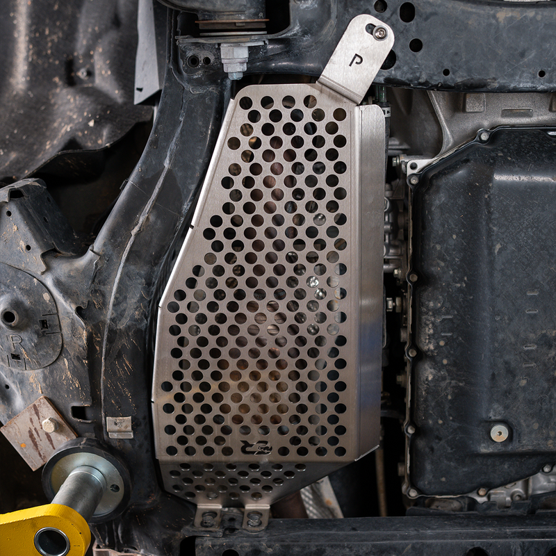 Load image into Gallery viewer, Catalytic Converter Shield Fits 22+ Toyota Tundra
