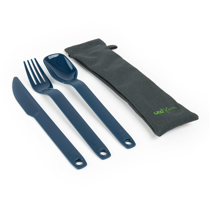 Load image into Gallery viewer, ECO 3-PIECE EVERYDAY UTENSIL SET W/ CASE
