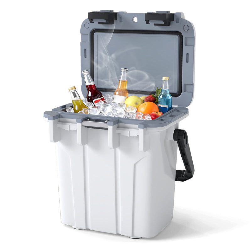 Load image into Gallery viewer, Ultra-Light Injection Molded Cooler 21 QT Hard Ice Chest
