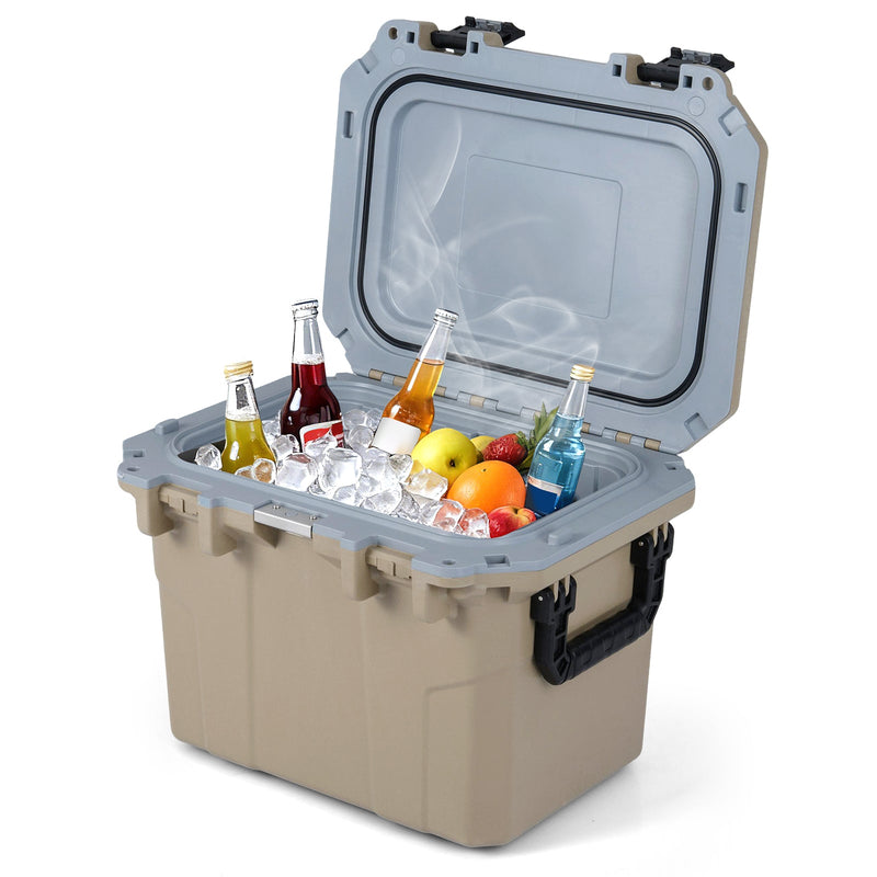 Load image into Gallery viewer, Ultra-Light Injection Molded Cooler 53 QT Hard Ice Chest
