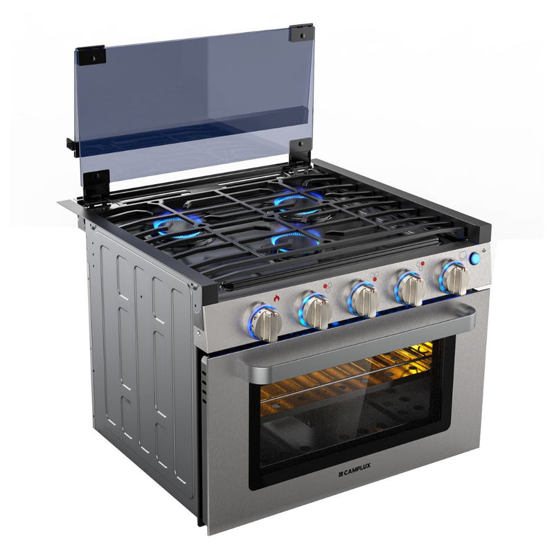 Load image into Gallery viewer, Camplux 17" RV Oven W/3 Burners Cooktop
