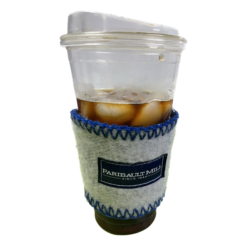 Load image into Gallery viewer, Faribault Mill Wool Coffee/ Pint Sleeve
