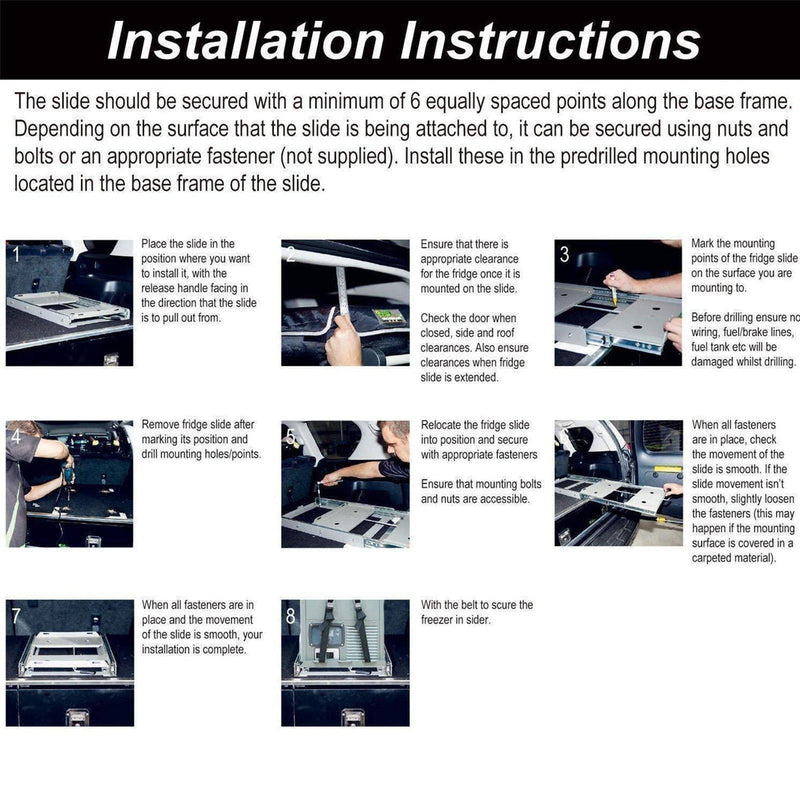 Load image into Gallery viewer, JPPro/VL45/APL35/VL35Pro/VL45Pro Fridge Slide Mount | ICECO
