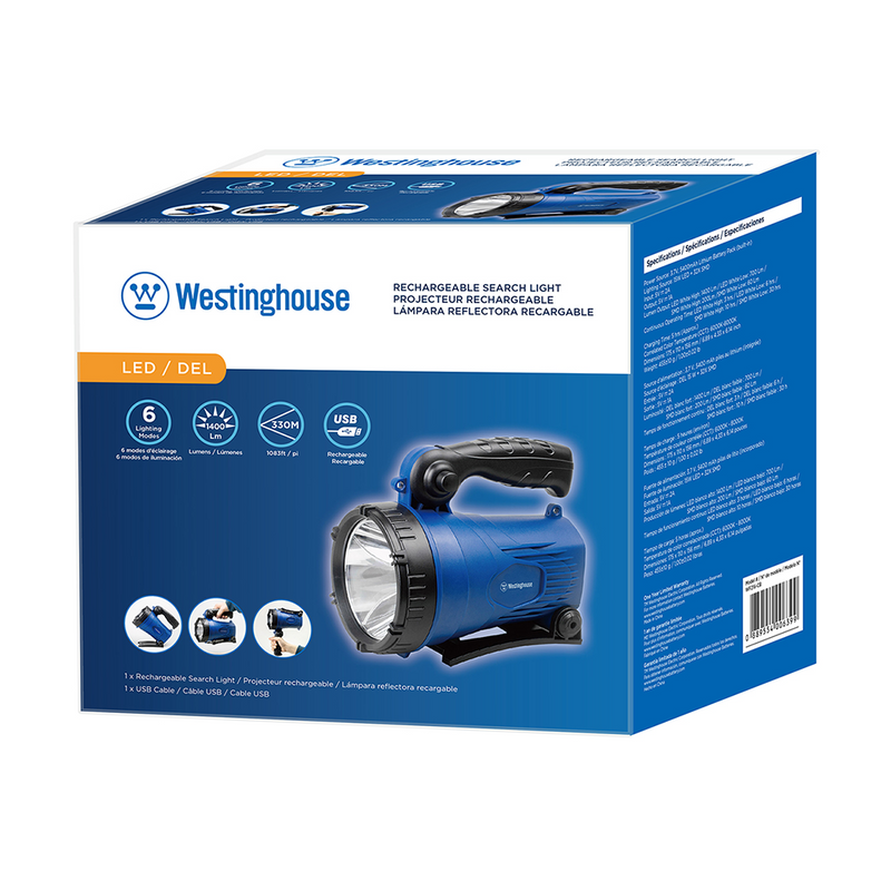 Load image into Gallery viewer, Westinghouse WF216 Rechargeable Search Light, Area Light, Mobile Power
