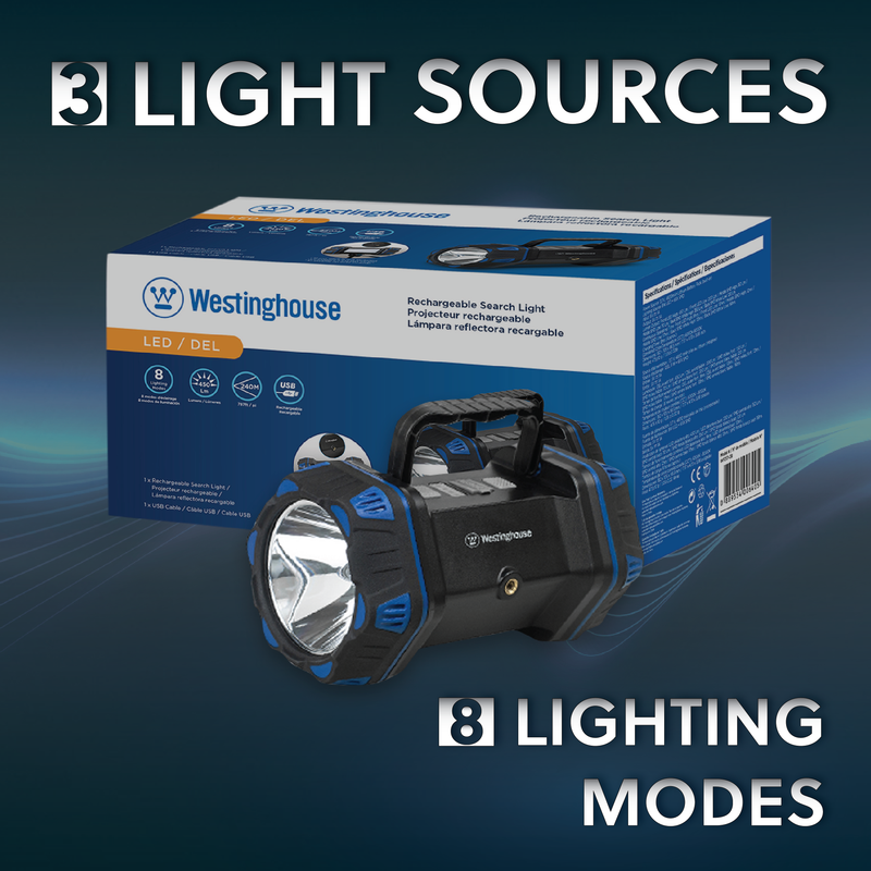 Load image into Gallery viewer, Westinghouse WF217 Rechargeable Search Light, Area Light, Mobile Power
