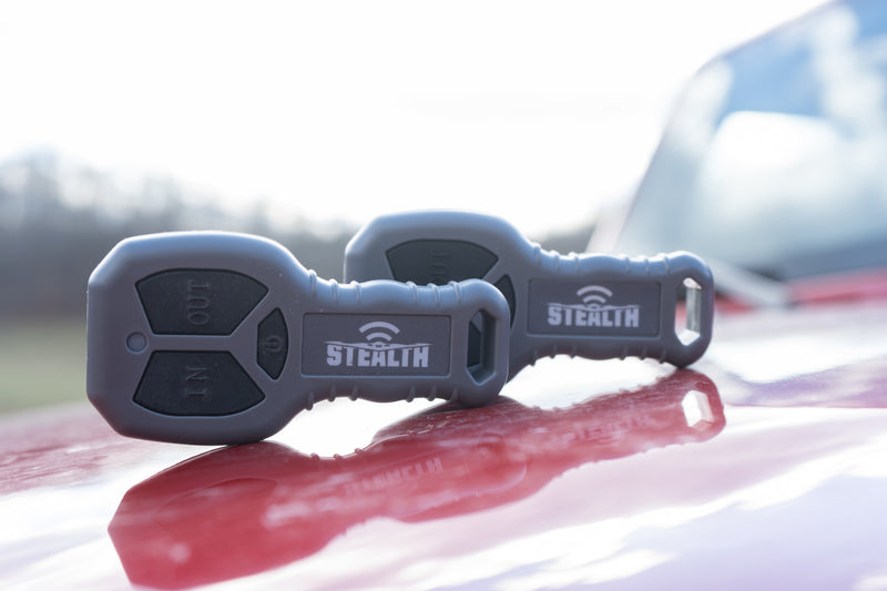 Load image into Gallery viewer, Stealth 4,500lb 12v Electric Winch - Steel Rope
