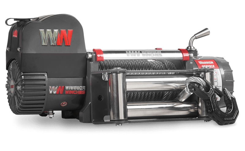 Load image into Gallery viewer, Samurai 10,000lb 12v Electric Winch - Steel Rope
