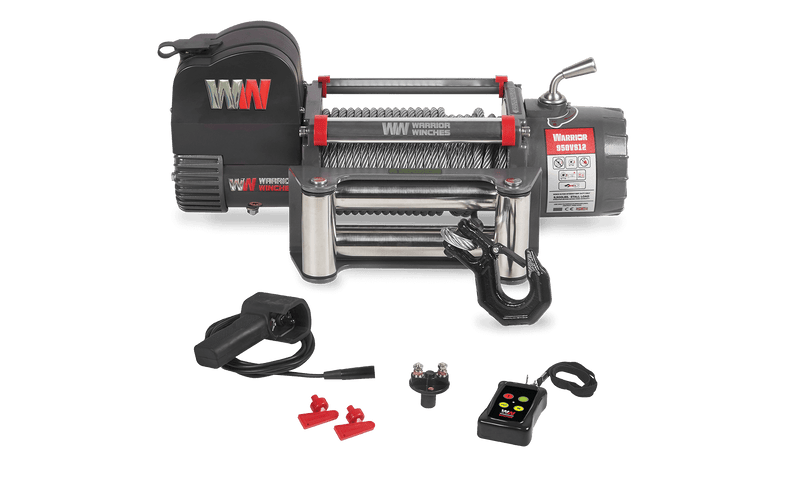 Load image into Gallery viewer, Samurai 10,000lb 12v Electric Winch - Steel Rope

