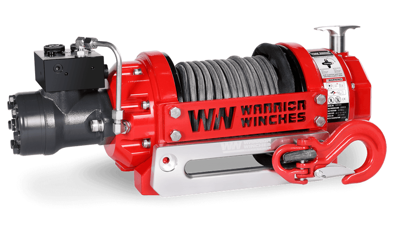Load image into Gallery viewer, RV10 10,000lb (4.5 Ton) Industrial Hydraulic Winch - Synthetic Rope
