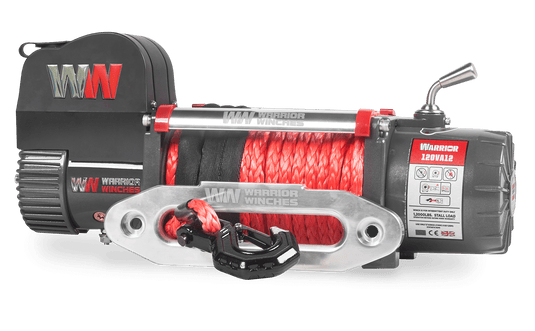 Samurai 12,500lb 12v Electric Winch - Synthetic Rope