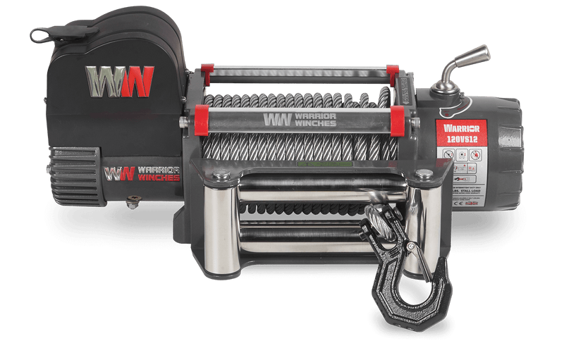 Load image into Gallery viewer, Samurai 12,500lb 12v Electric Winch - Steel Rope
