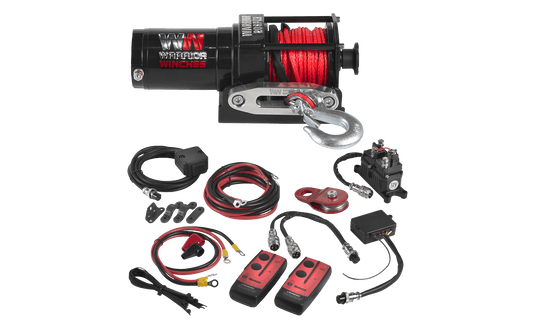 Ninja 2,000lb 12v Electric Winch - Synthetic Rope
