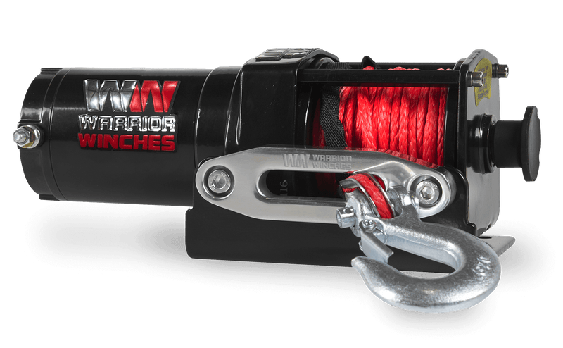 Load image into Gallery viewer, Ninja 2,000lb 12v Electric Winch - Synthetic Rope
