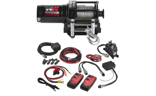 Ninja 2,000lb 12v Electric Winch - Steel Rope