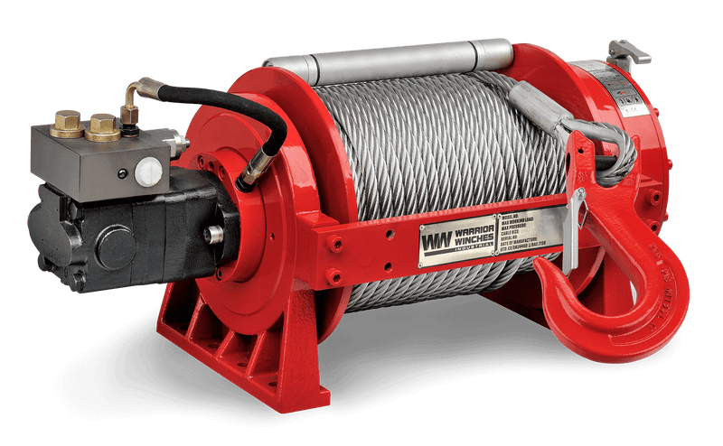 Load image into Gallery viewer, YP9 20,000lb (9 Ton) Skid Steer Hydraulic Winch - Steel Rope
