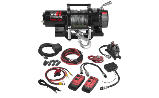 Ninja 4,500lb 12v Electric Winch - Steel Rope