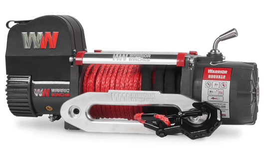 Samurai 8,000lb 12v Electric Winch - Synthetic Rope