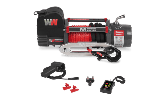 Samurai 8,000lb 12v Electric Winch - Synthetic Rope