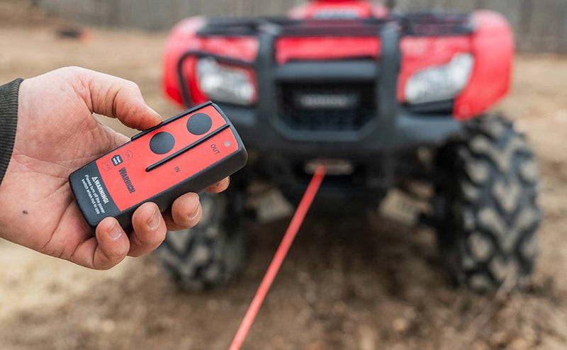 Load image into Gallery viewer, Ninja 2,500lb 12v Electric Winch - Synthetic Rope
