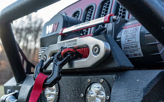 Samurai 8,000lb 12v Electric Winch - Synthetic Rope