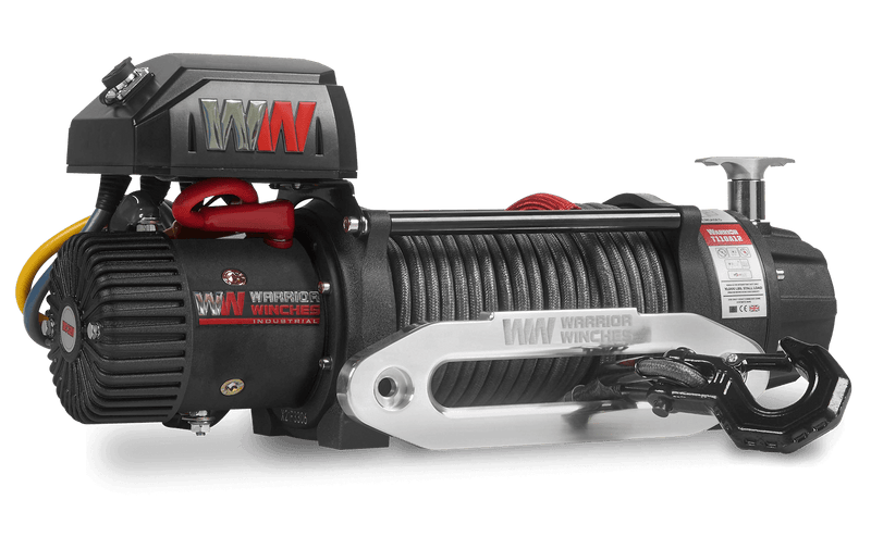 Load image into Gallery viewer, T1000 14,500lb Severe Duty 12v Electric Winch - Synthetic Rope
