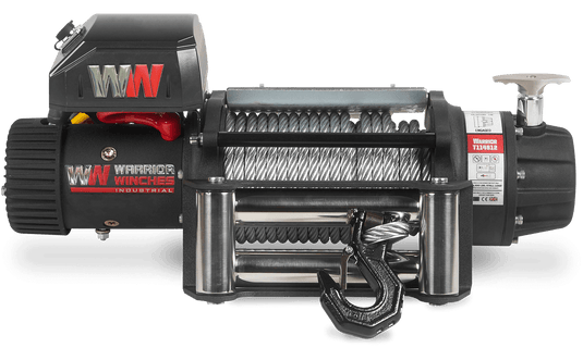 T1000 14,500lb Severe Duty 12v Electric Winch - Steel Rope
