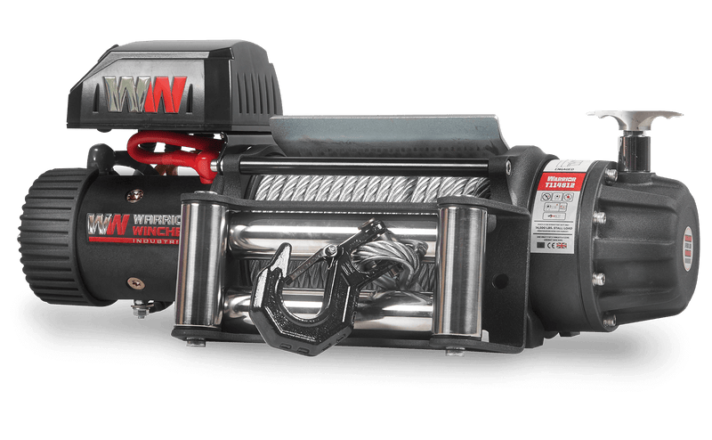 Load image into Gallery viewer, T1000 14,500lb Severe Duty 12v Electric Winch - Steel Rope
