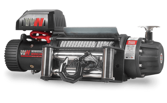 T1000 14,500lb Severe Duty 12v Electric Winch - Steel Rope
