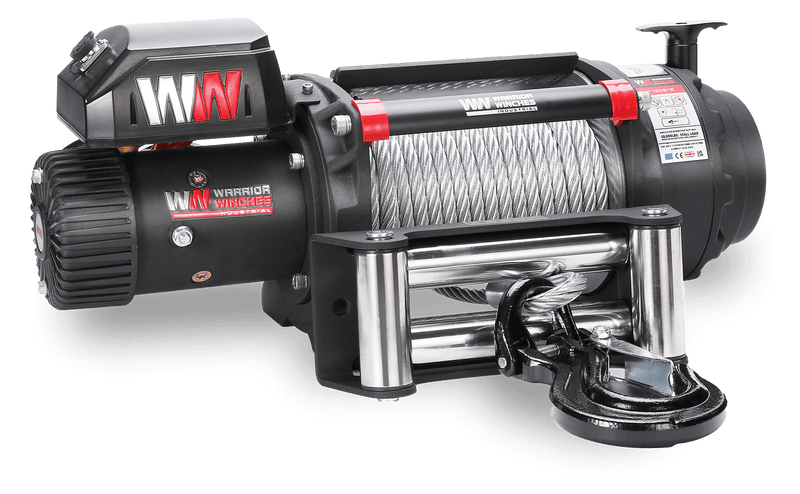 Load image into Gallery viewer, T1000 20,000lb Severe Duty 12v Electric Winch - Steel Rope
