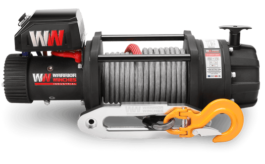 T1000 22,000lb Severe Duty 12v Electric Winch - Synthetic Rope
