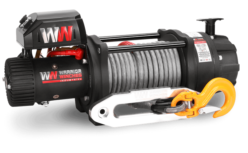 Load image into Gallery viewer, T1000 22,000lb Severe Duty 12v Electric Winch - Synthetic Rope
