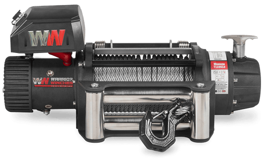 T1000 12,500lb Severe Duty 12v Electric Winch - Steel Rope