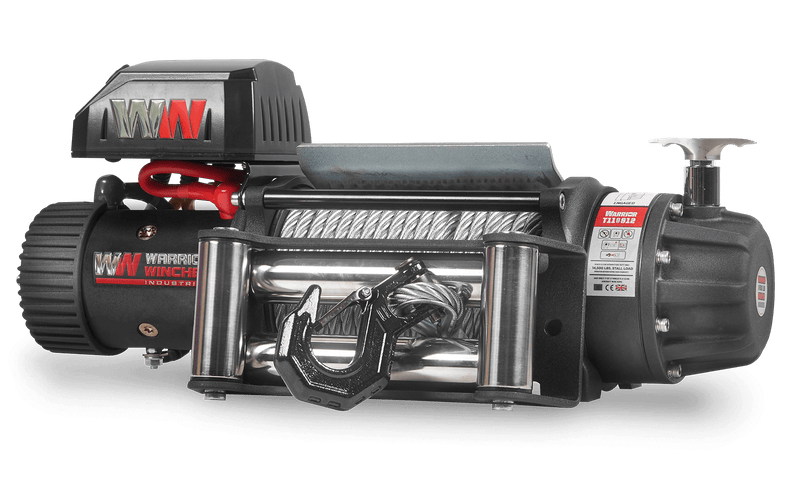 Load image into Gallery viewer, T1000 12,500lb Severe Duty 12v Electric Winch - Steel Rope
