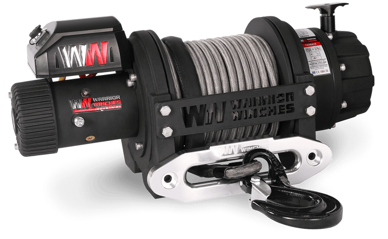 Load image into Gallery viewer, T1000 25,000lb Severe Duty 12v Electric Winch - Synthetic Rope
