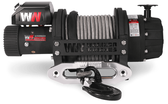 T1000 25,000lb Severe Duty 12v Electric Winch - Synthetic Rope